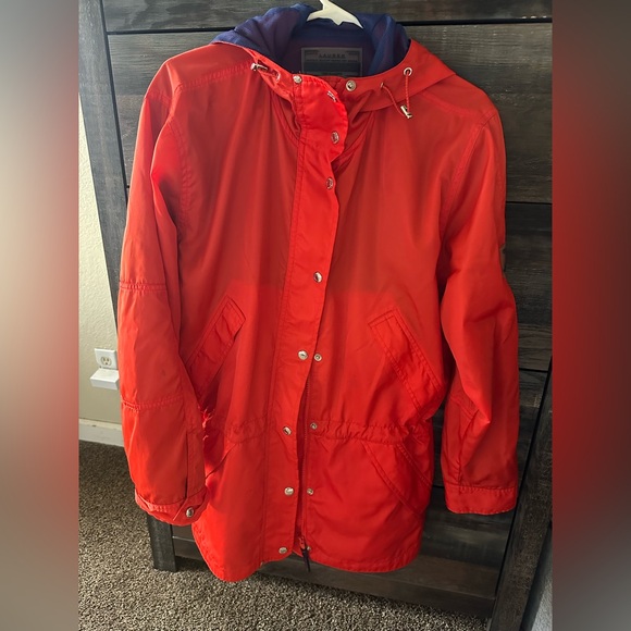 Lauren Ralph Lauren Red Utility Jacket - Picture 8 of 10